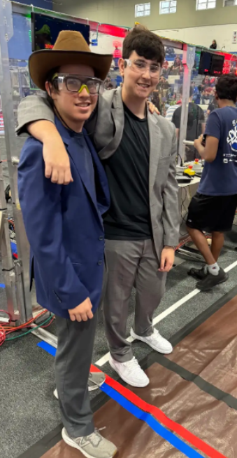 CoFounders At an Off Season FIRST Robotics Competition